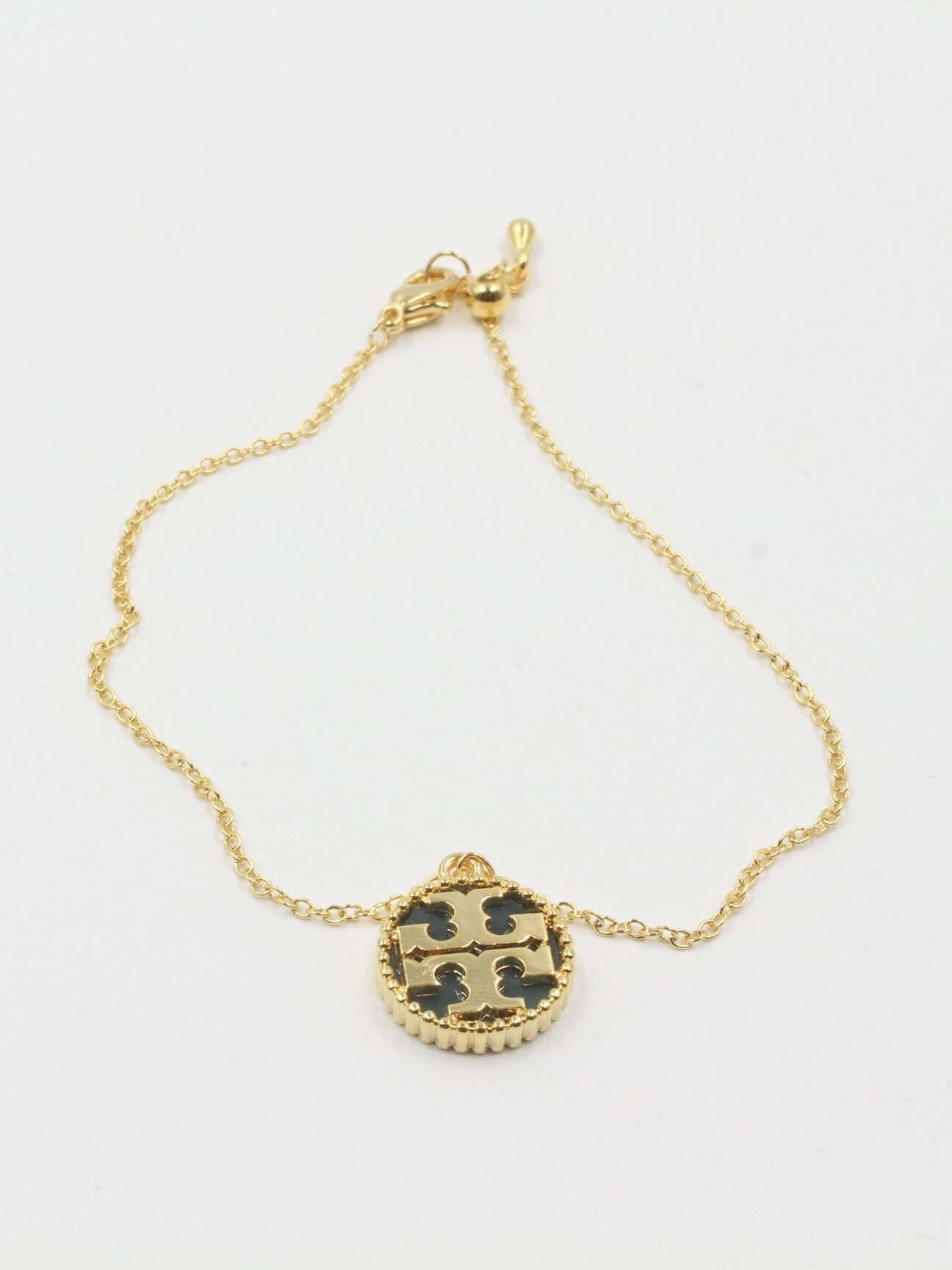 اسواره توري بورش اسواره tory burch اخضر ذهبي