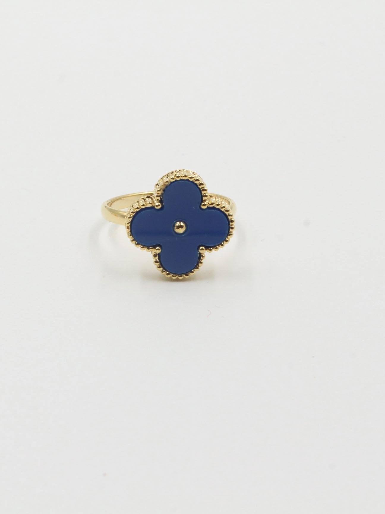خاتم فان كليف وذ نوز خواتم van cleef ازرق