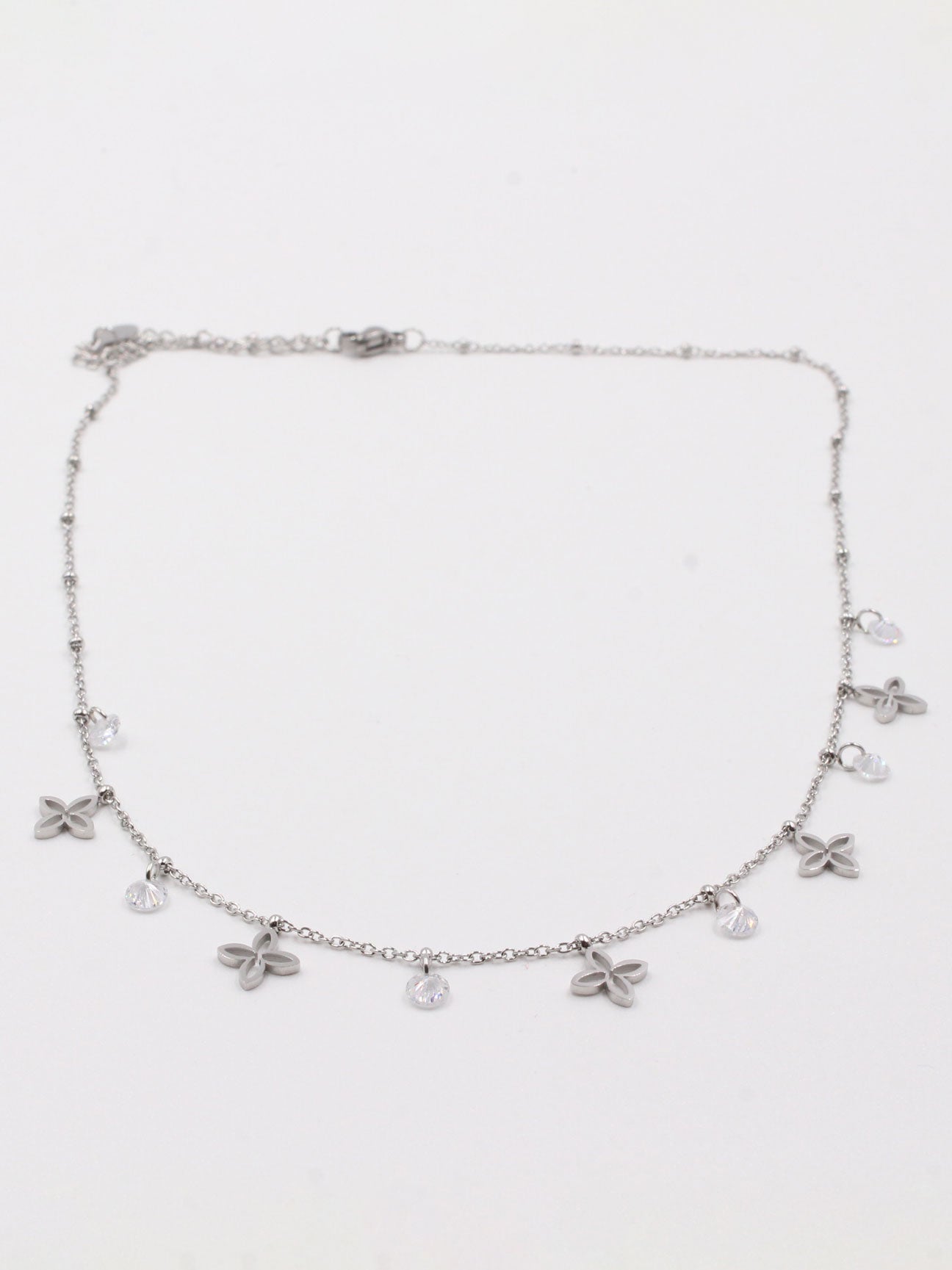 سلسال فان كليف وزركون سلسال van cleef فضي