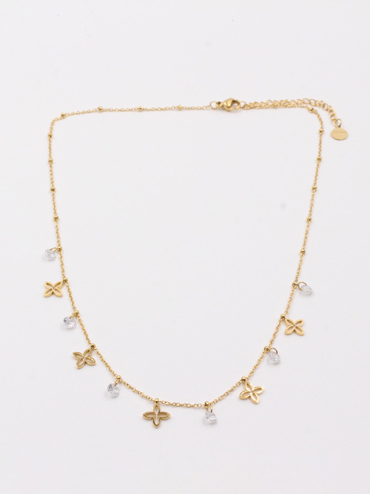سلسال فان كليف وزركون سلسال van cleef ذهبي