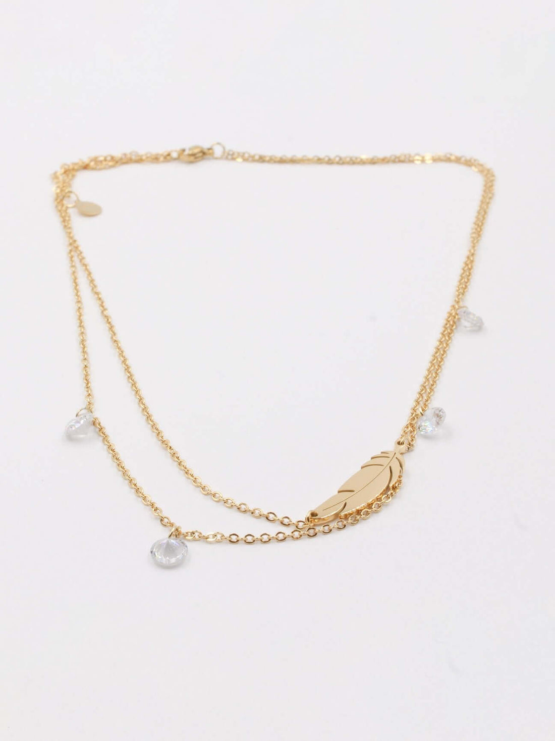 سلسال روماني دورين سلسال متوفر 2 لون ذهبي