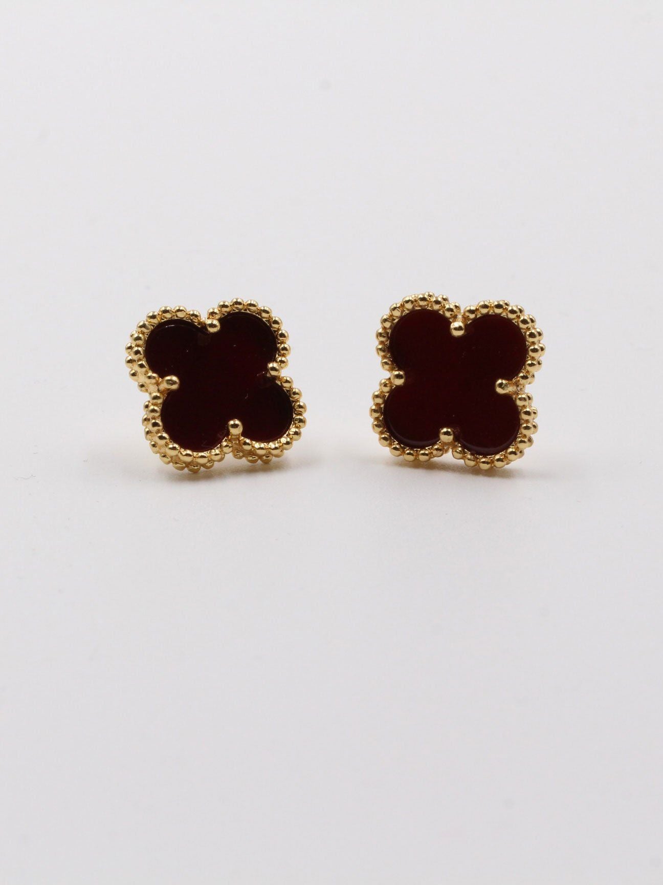 حلق فان كليف حجر طبيعي حلق van cleef