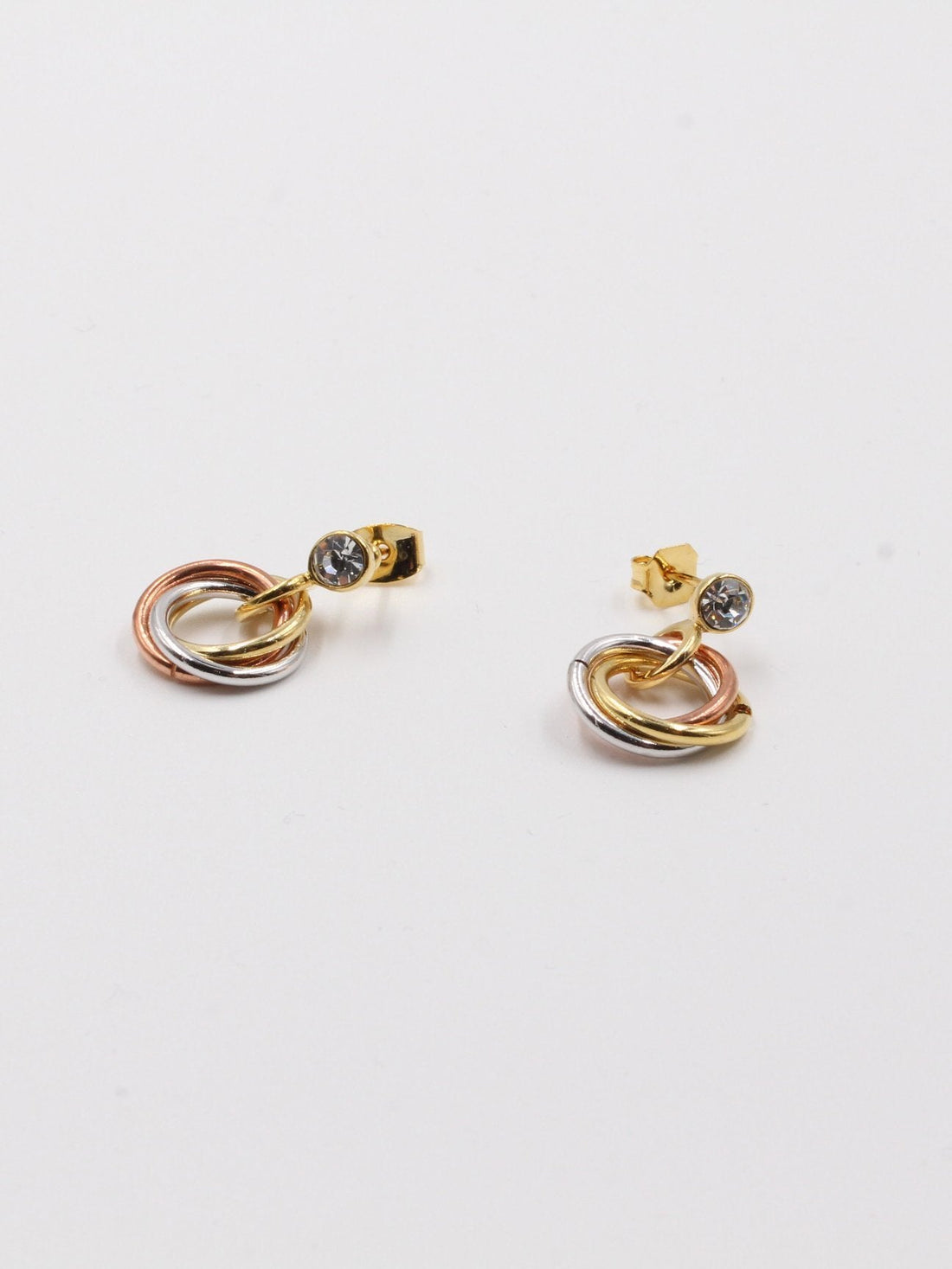 حلق سيركلز كارتير حلق CARTIER ملون ذهبي