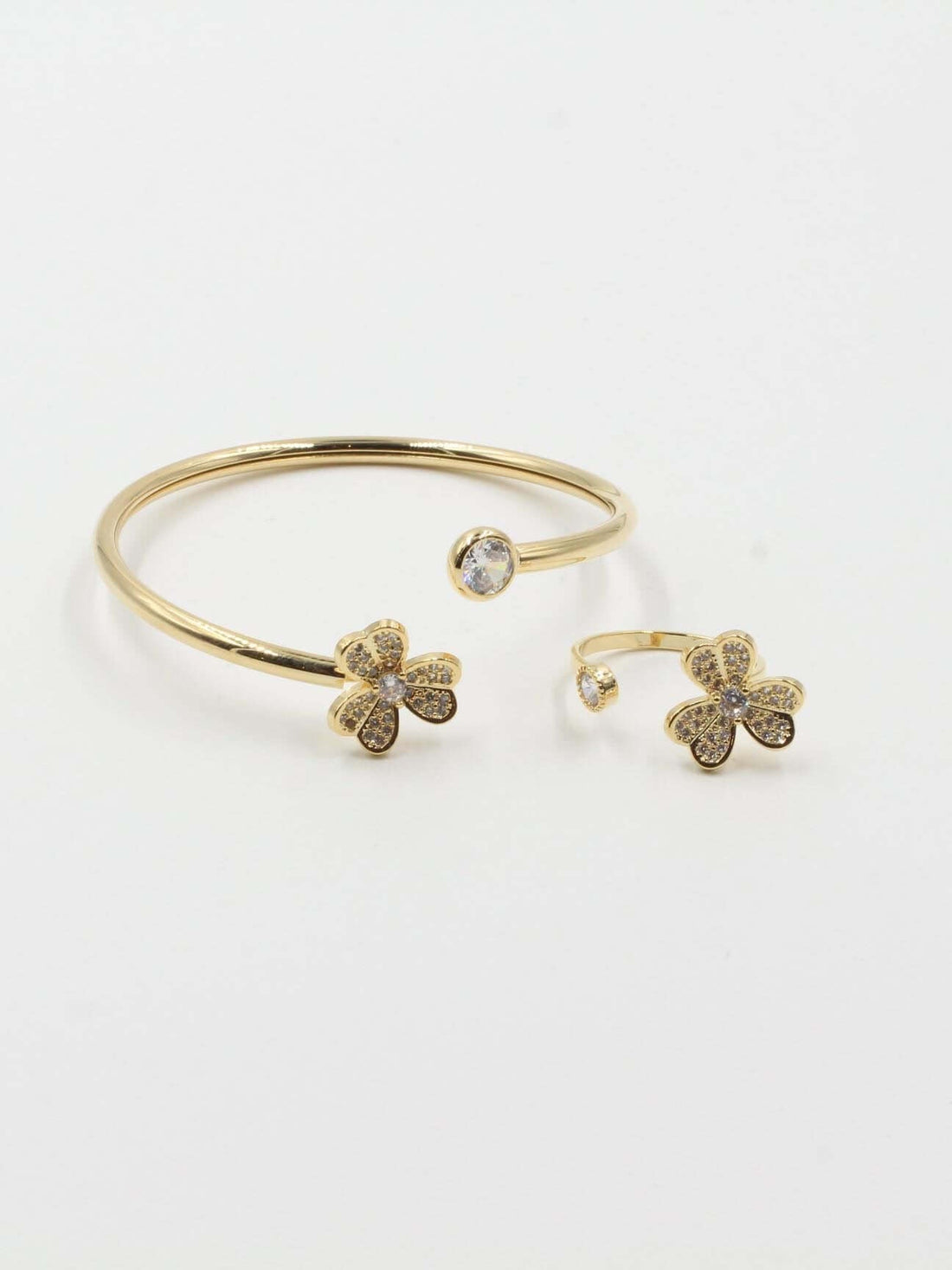 اسوارة فان كليف وخاتم فلاور اسواره van cleef ذهبي