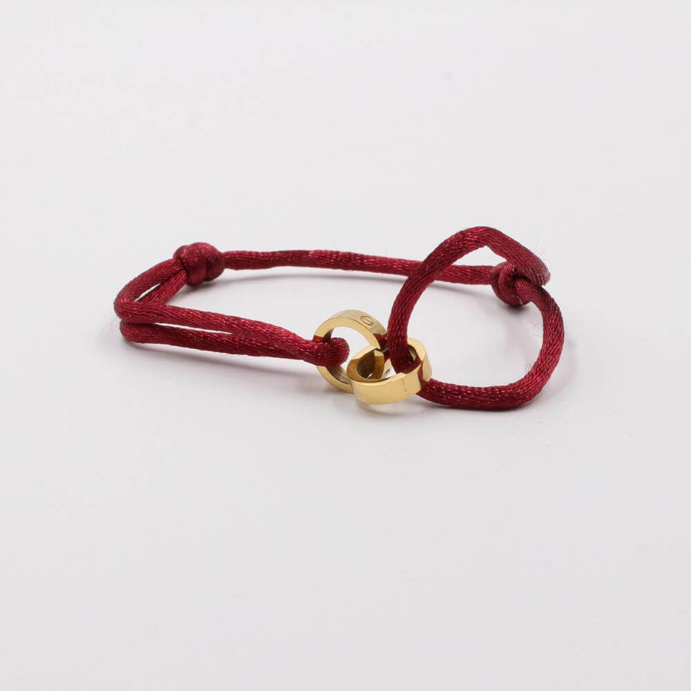 اسواره كارتير ستيل خيط الجديده اسواره متوفر 16 لون عنابي اسود