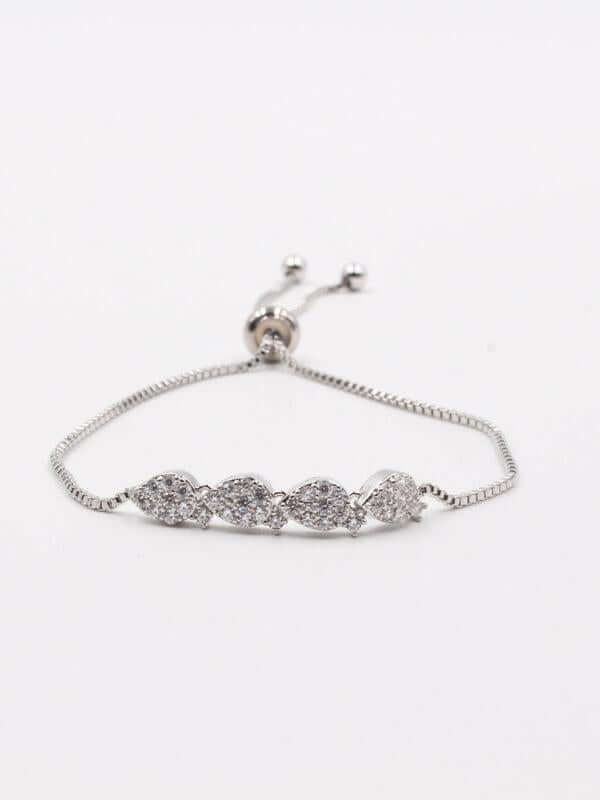 اسواره دمعات زركون سحاب اسواره متوفر 2 لون فضي