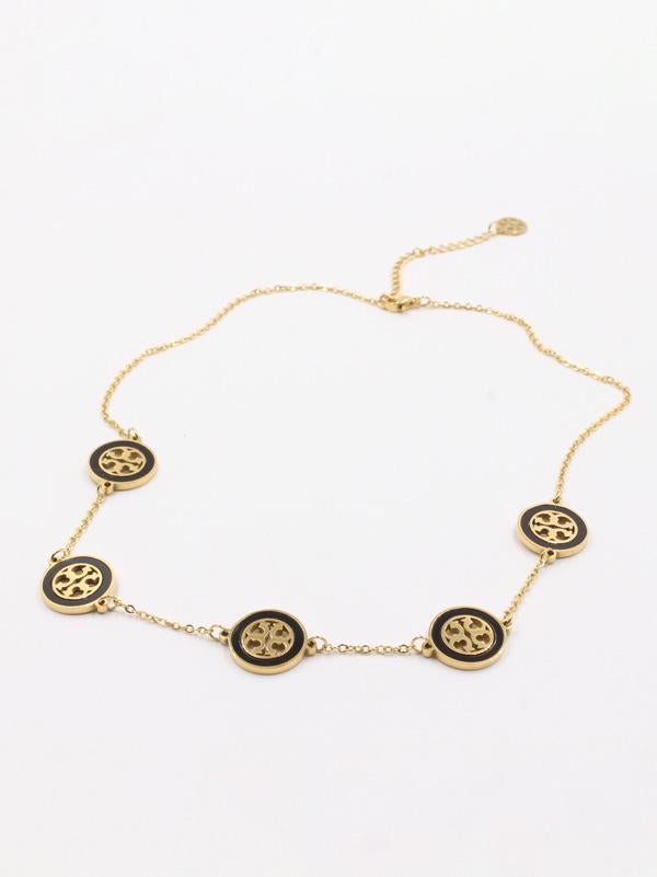 سلسال توري بورش صدف سلسال tory burch اسود