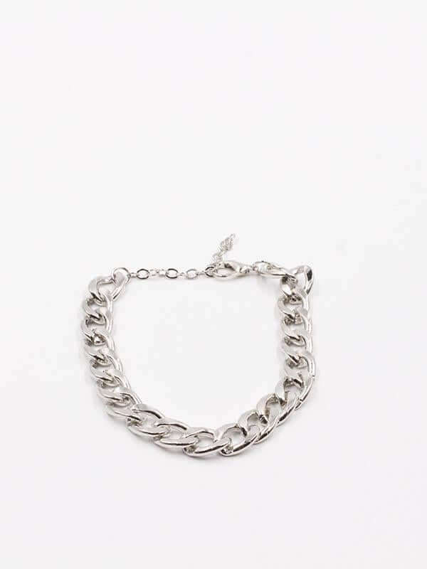 اسواره جنزير سلسال متوفر 2 لون فضي