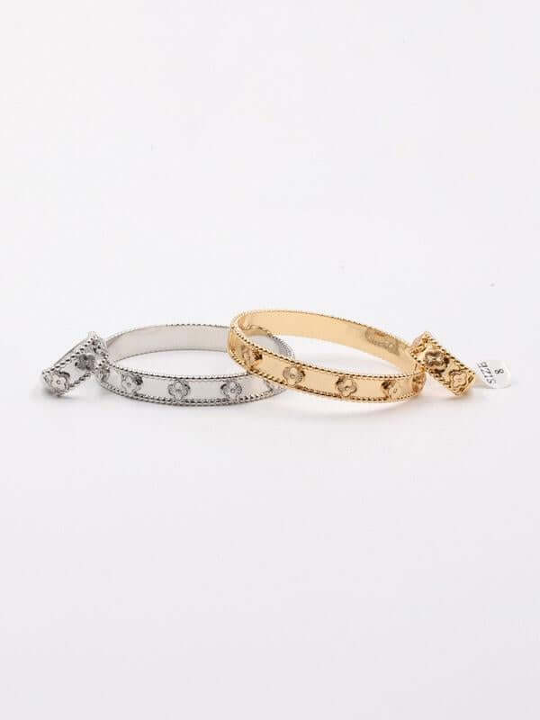 اسواره وخاتم فان كليف قولد فلاورز اسواره van cleef