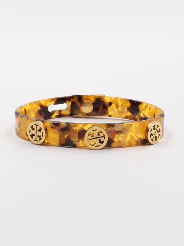 اسواره توري بورش اكريلك اسواره tory burch عسلي