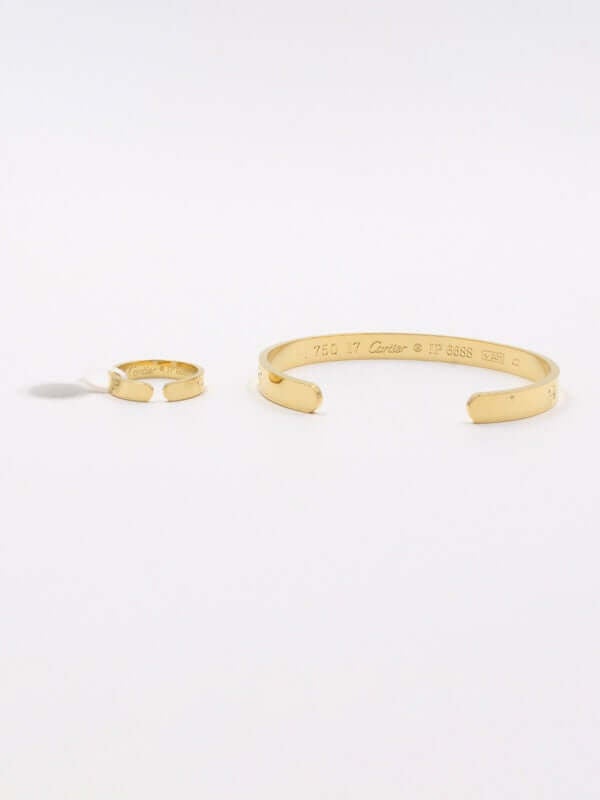 اسواره وخاتم كارتير بانقل لوف اسواره CARTIER