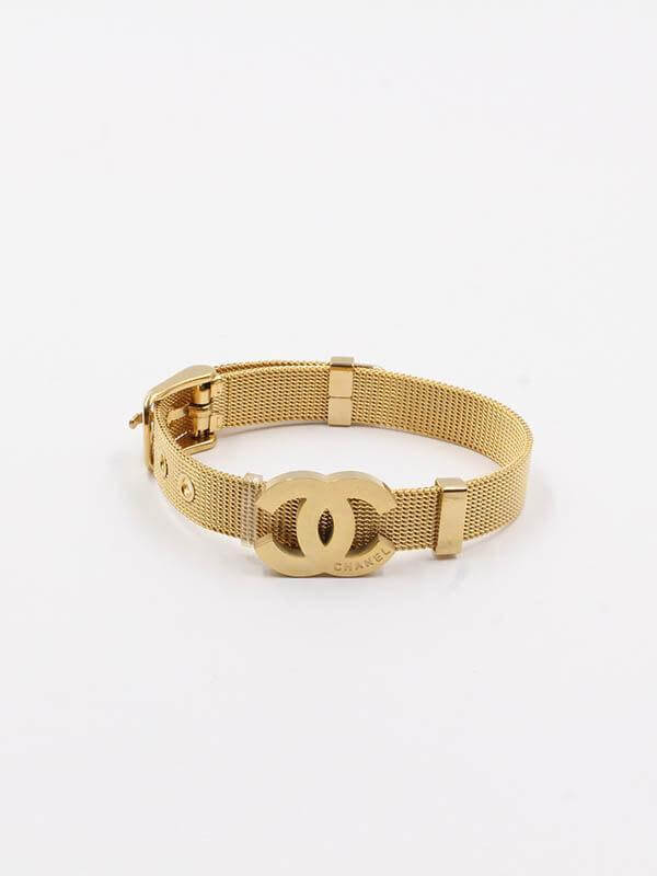 اسواره ساعه شانيل اسواره chanel ذهبي
