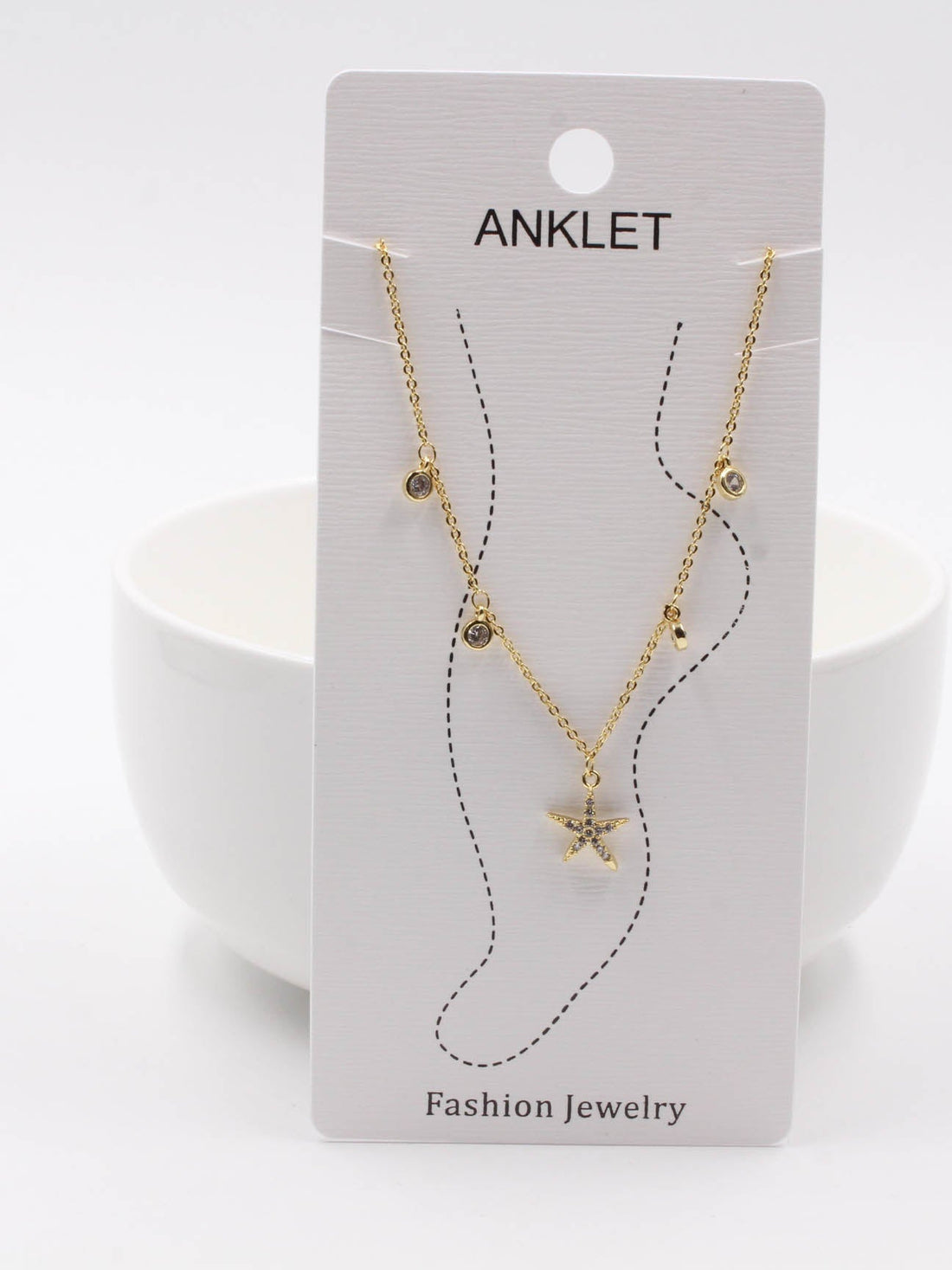 خلخال للرجل نجمة زركون خلاخل موقع جويل ذهبي