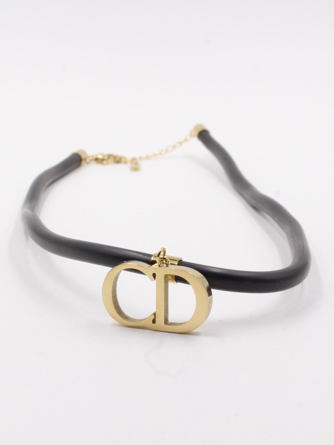 Dior black necklace - سلسال ديور أسود سلسال dior