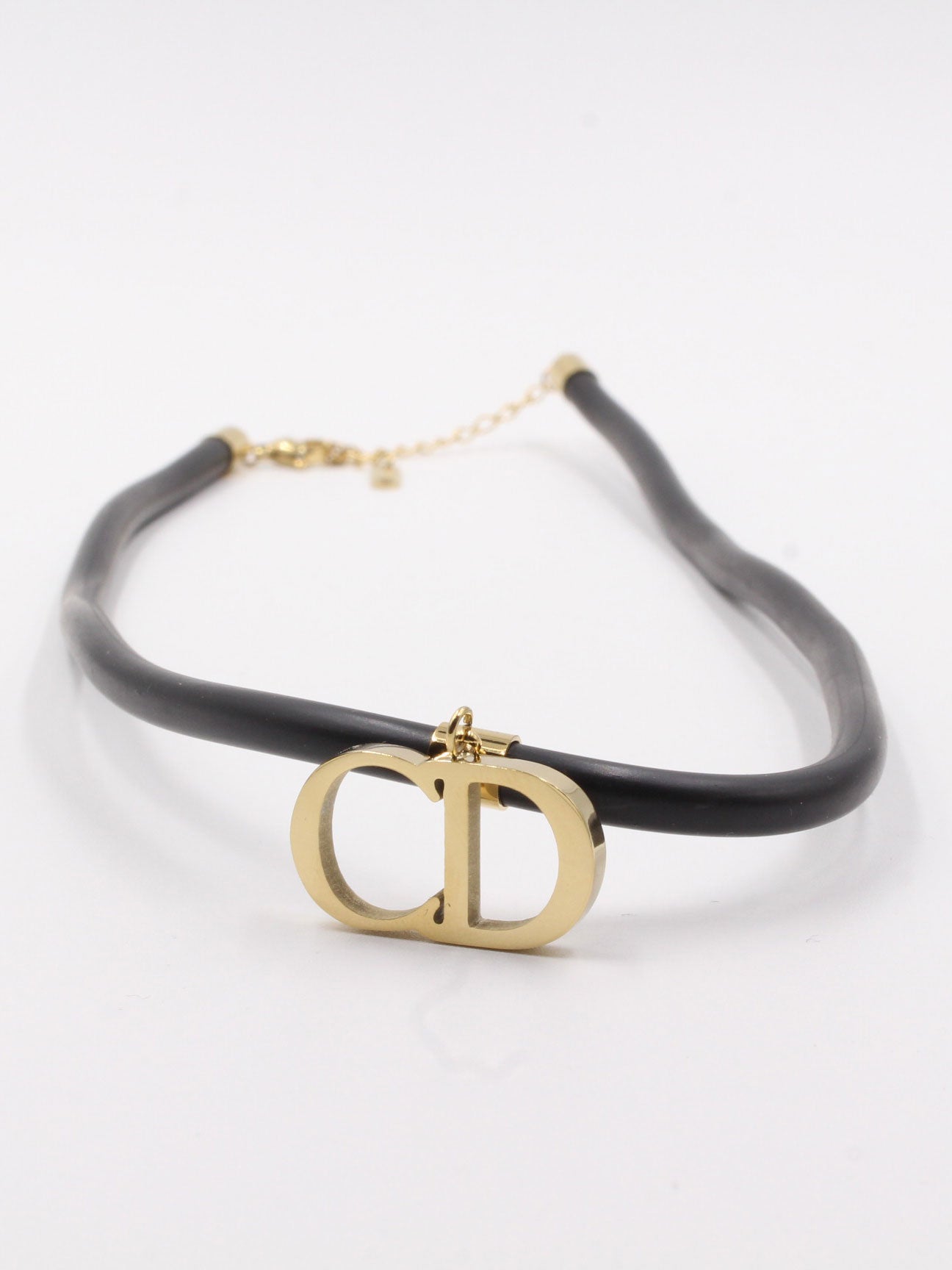 Dior black necklace - سلسال ديور أسود سلسال dior