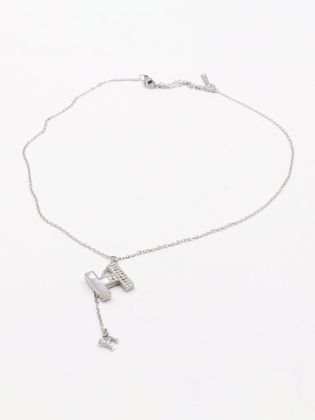 Silver Hormuz necklace - سلسال هرمز فضي سلسال HERMES
