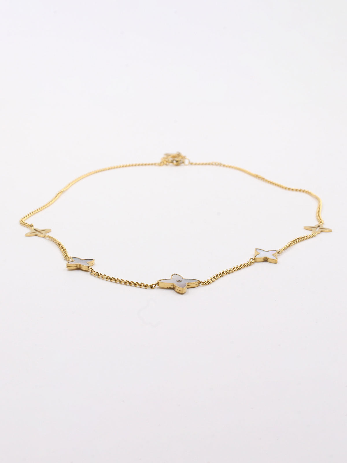 Louis Vuitton flower necklace - سلسال وردة لويس فيتون سلسال louis vuitton