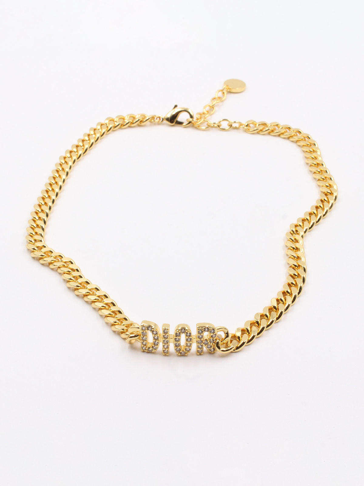 Dior zircon necklace - سلسال ديور زركون سلسال dior