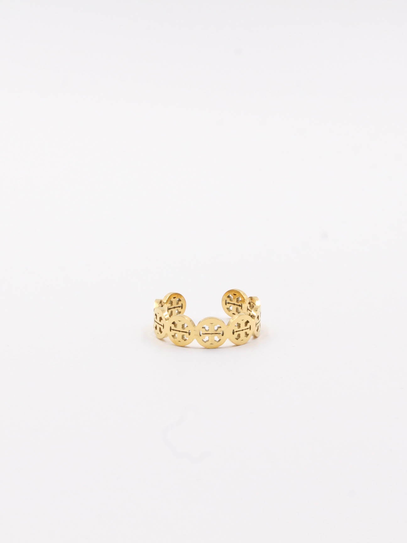 Tory Burch ring with circles - خاتم توري بورش بدوائر خواتم tory burch
