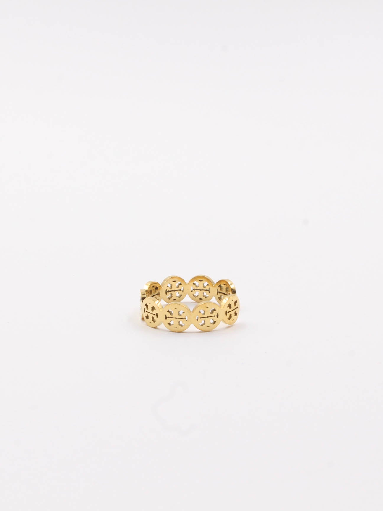 Tory Burch ring with circles - خاتم توري بورش بدوائر خواتم tory burch ذهبي