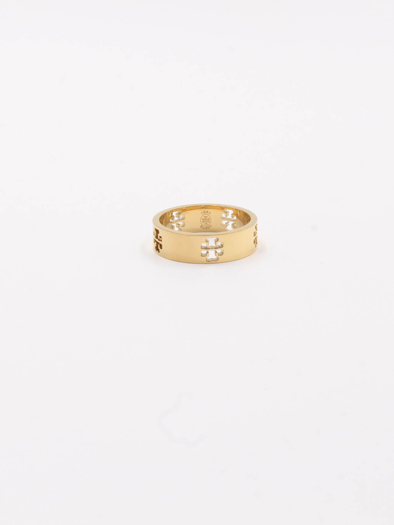 Tory Burch logo ring - خاتم توري بورش بشعار الماركة خواتم tory burch ذهبي 8