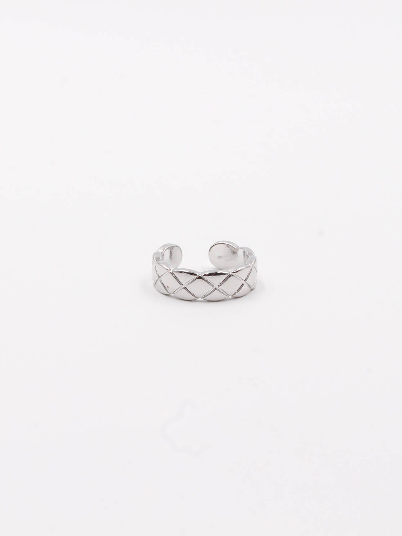 Chanel Engraved Ring - خاتم شانيل حفر خواتم chanel فضي