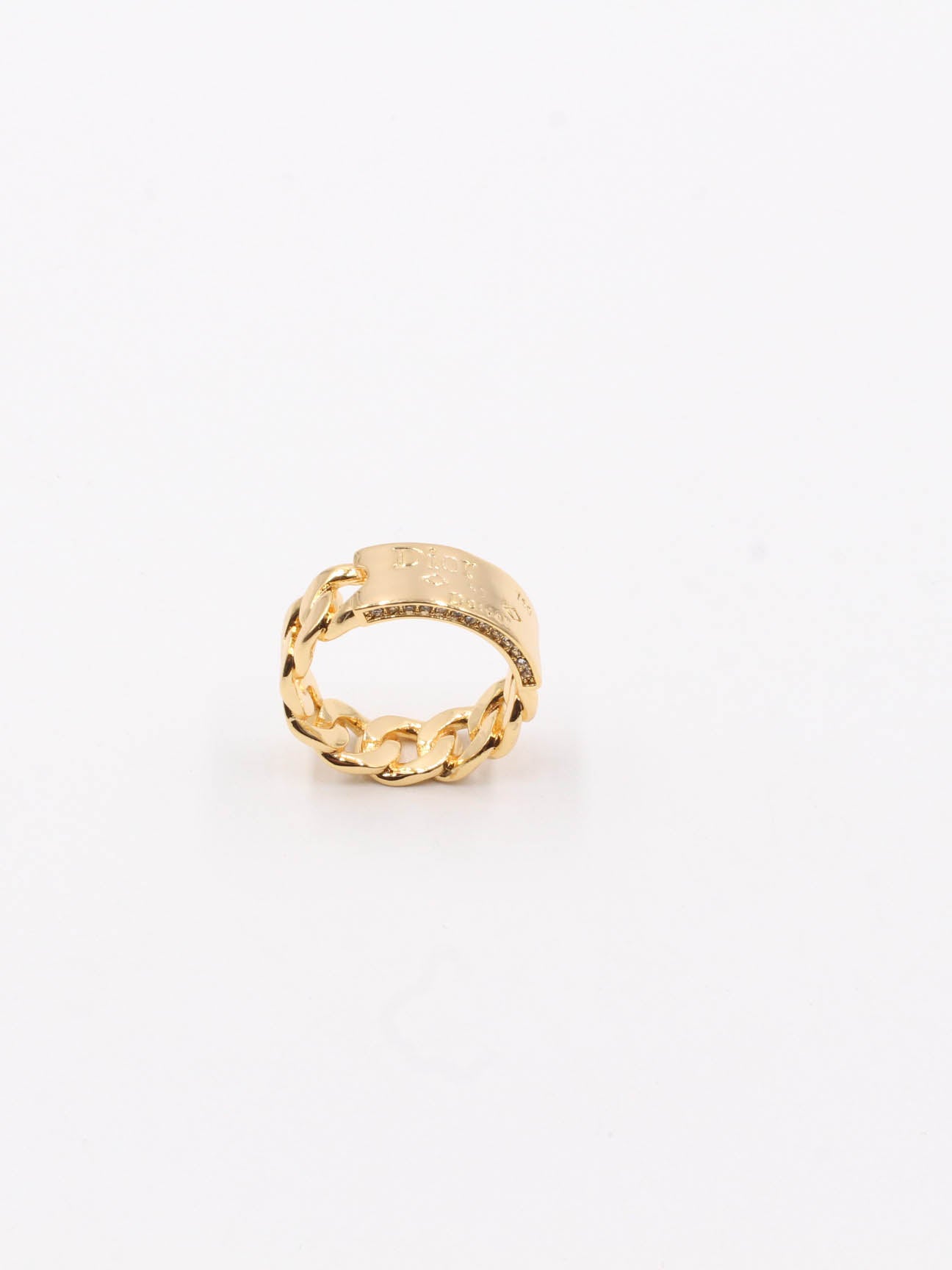 Dior gold ring - خاتم ديور ذهبي خواتم dior ذهبي 6