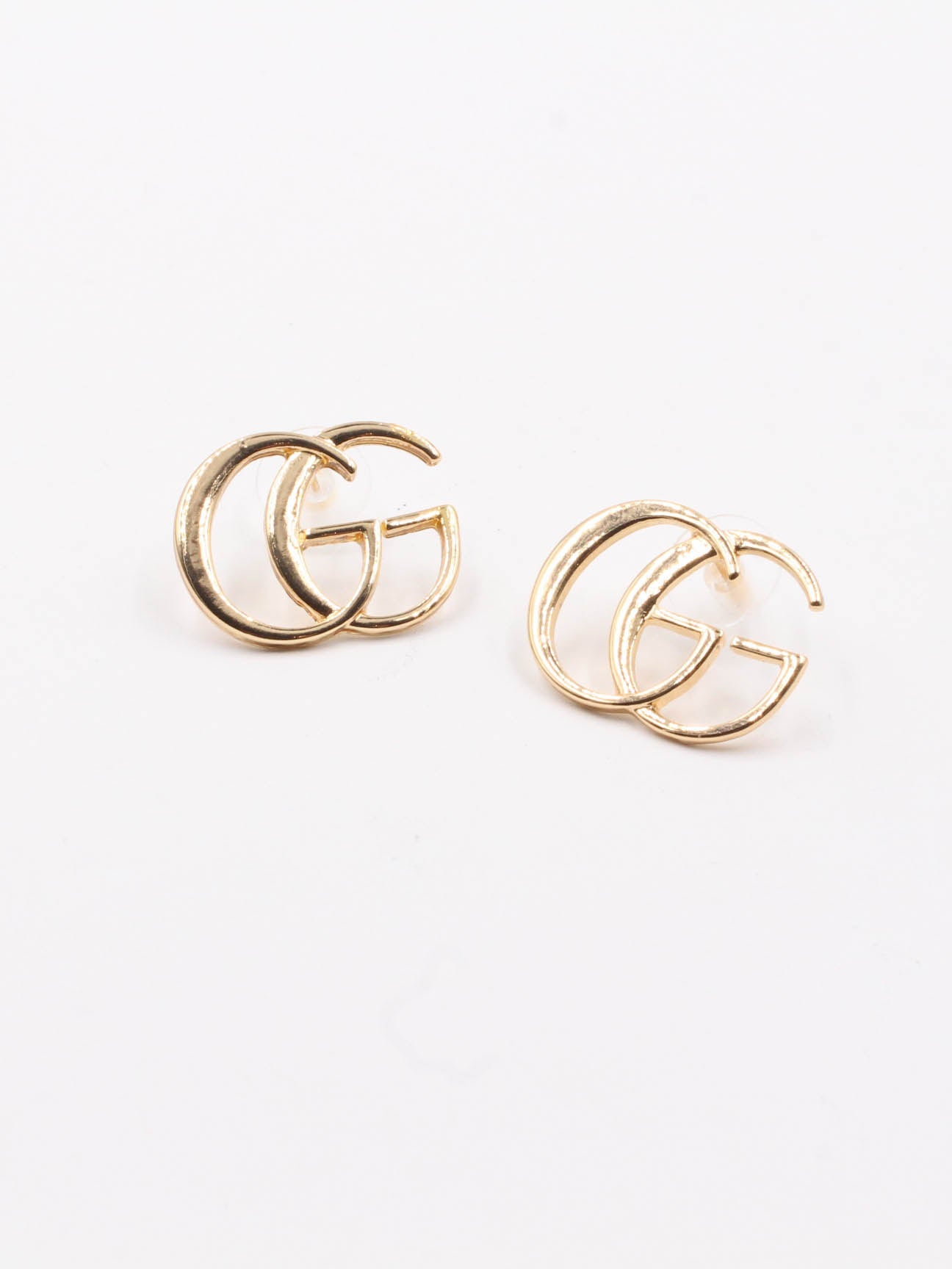 golden gucci earring - حلق قوتشي ذهبي حلق gucci