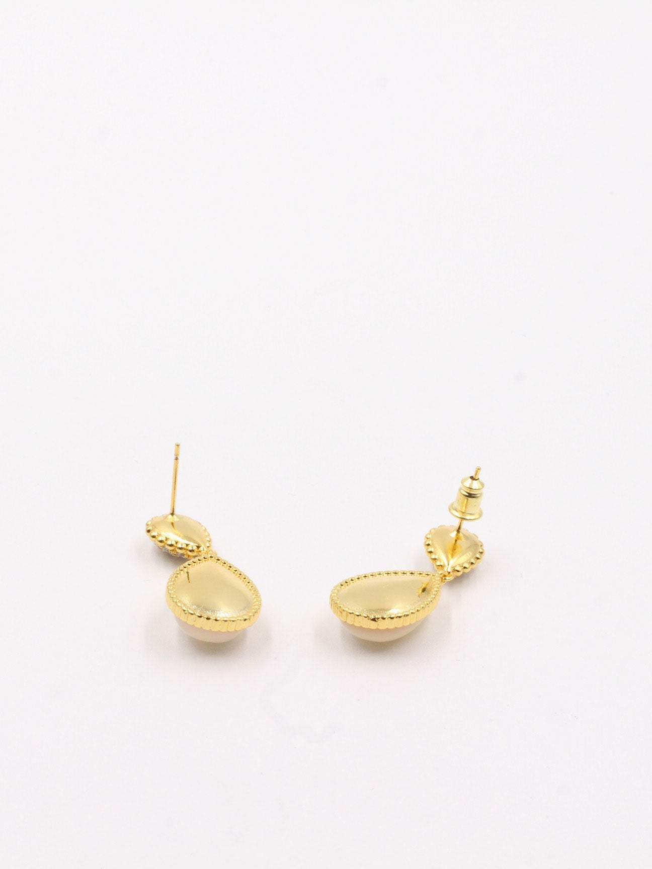 natural stone teardrop earring - حلق دمعة حجر طبيعي حلق Jewel