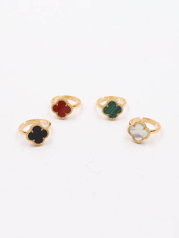 Van Cleef ring natural stone - خاتم فان كليف حجر طبيعي خواتم van cleef