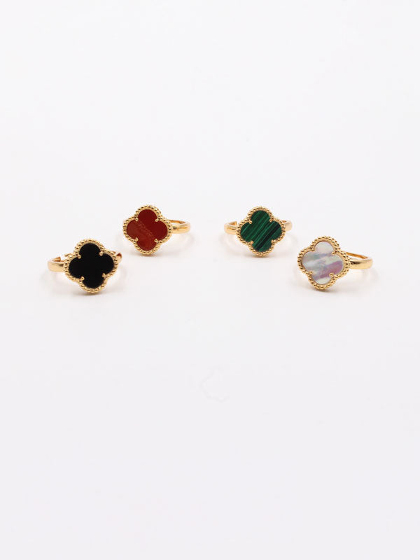 Van Cleef ring natural stone - خاتم فان كليف حجر طبيعي خواتم van cleef