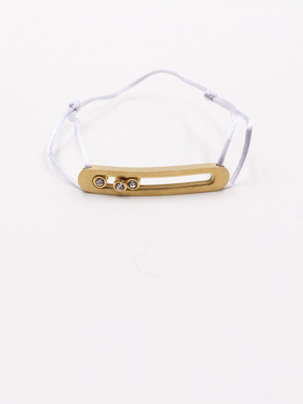 اسـوارة تيتانيوم messika رمادي ذهبي