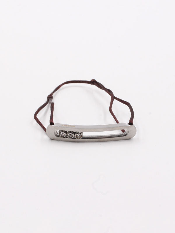 اسـوارة تيتانيوم messika بني فضي