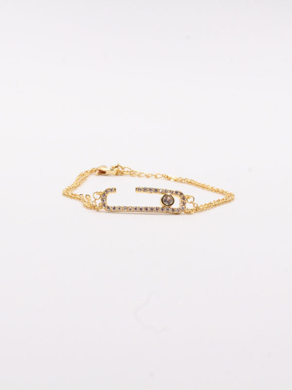 أسوارة ناعمة زركون اسواره Jewel ذهبي