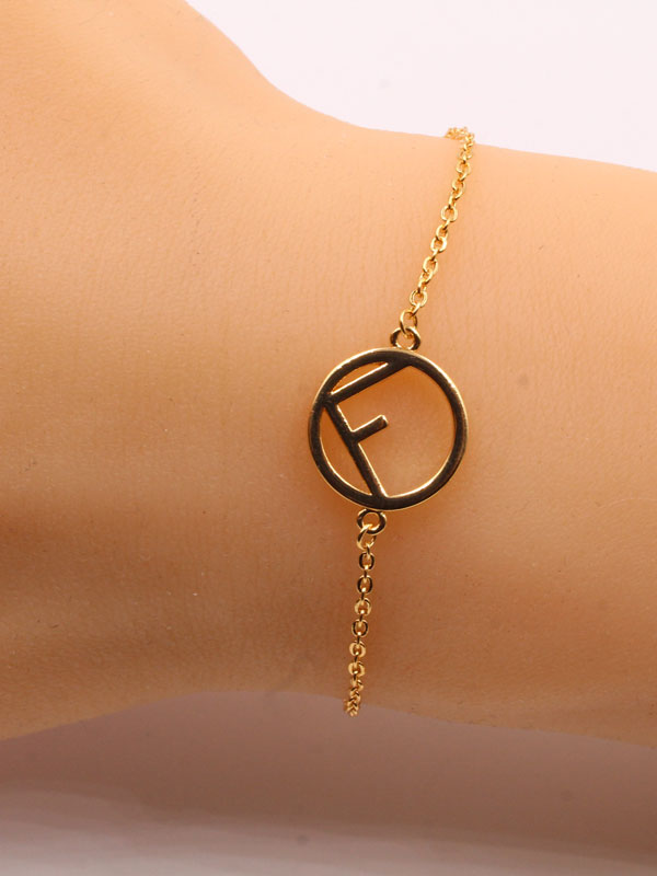 soft fendi bracelet - أسوارة فندي ناعمة اسواره fendi ذهبي