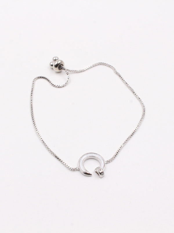 Cartier Shell Zipper Stud Bracelet-أسوارة كارتير مسمار سحاب شيل اسواره CARTIER