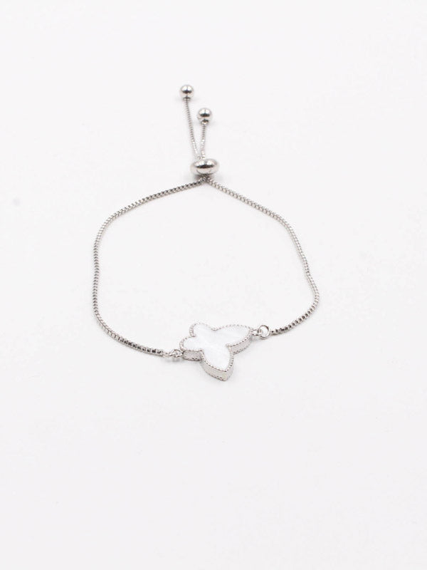 Van Cleef Bracelet Butterfly Zipper - أسوارة فان كليف فراشة سحاب اسواره van cleef فضي