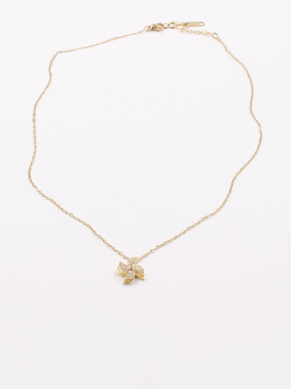 سلسال الوردة المتحركة صغير سلسال Jewel