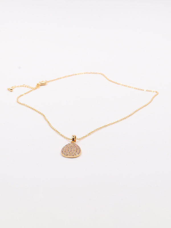 سلسال دمعة زركون سلسال Jewel ذهبي