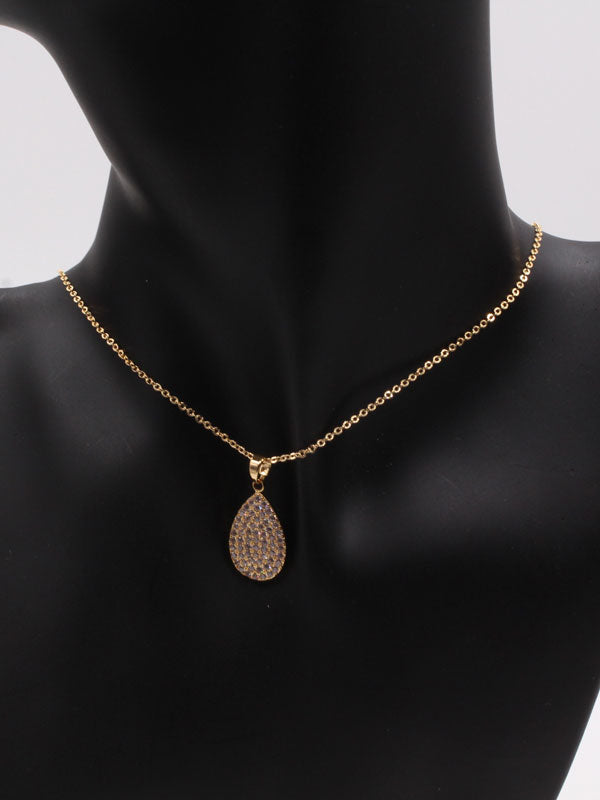 سلسال دمعة زركون سلسال Jewel