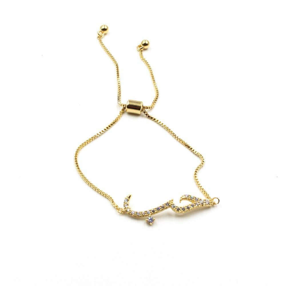 اسواره حب زركون سحاب اسواره متوفر 2 لون ذهبي