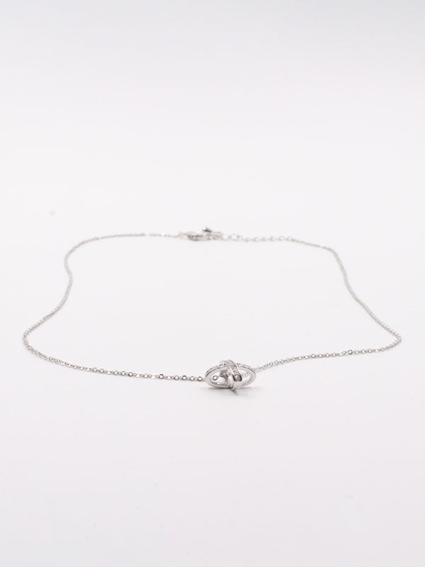 سلسال شوميه زركون صغير سلسال chaumet
