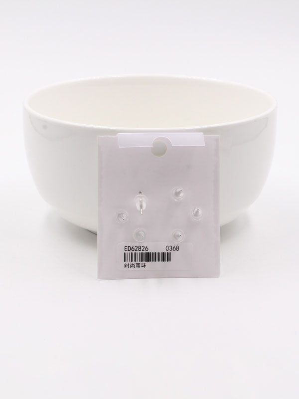 حلق اشكال مختلفة مجموعة زركون حلق متوفر 1 لون