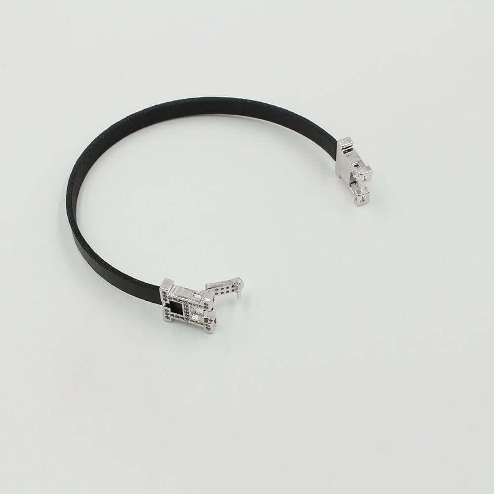 اسواره هيرمز جلديه زركون اسواره HERMES