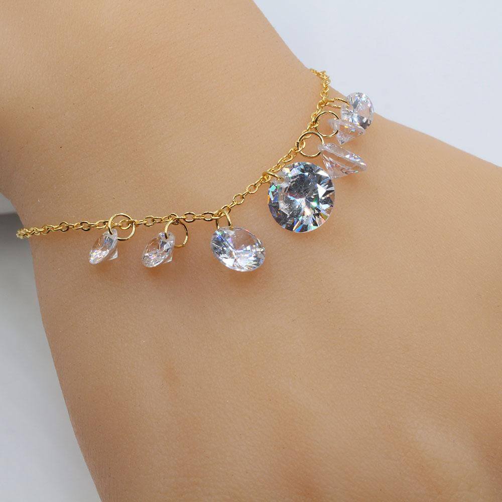 اسوارة دندوش زركون اسواره متوفر 2 لون