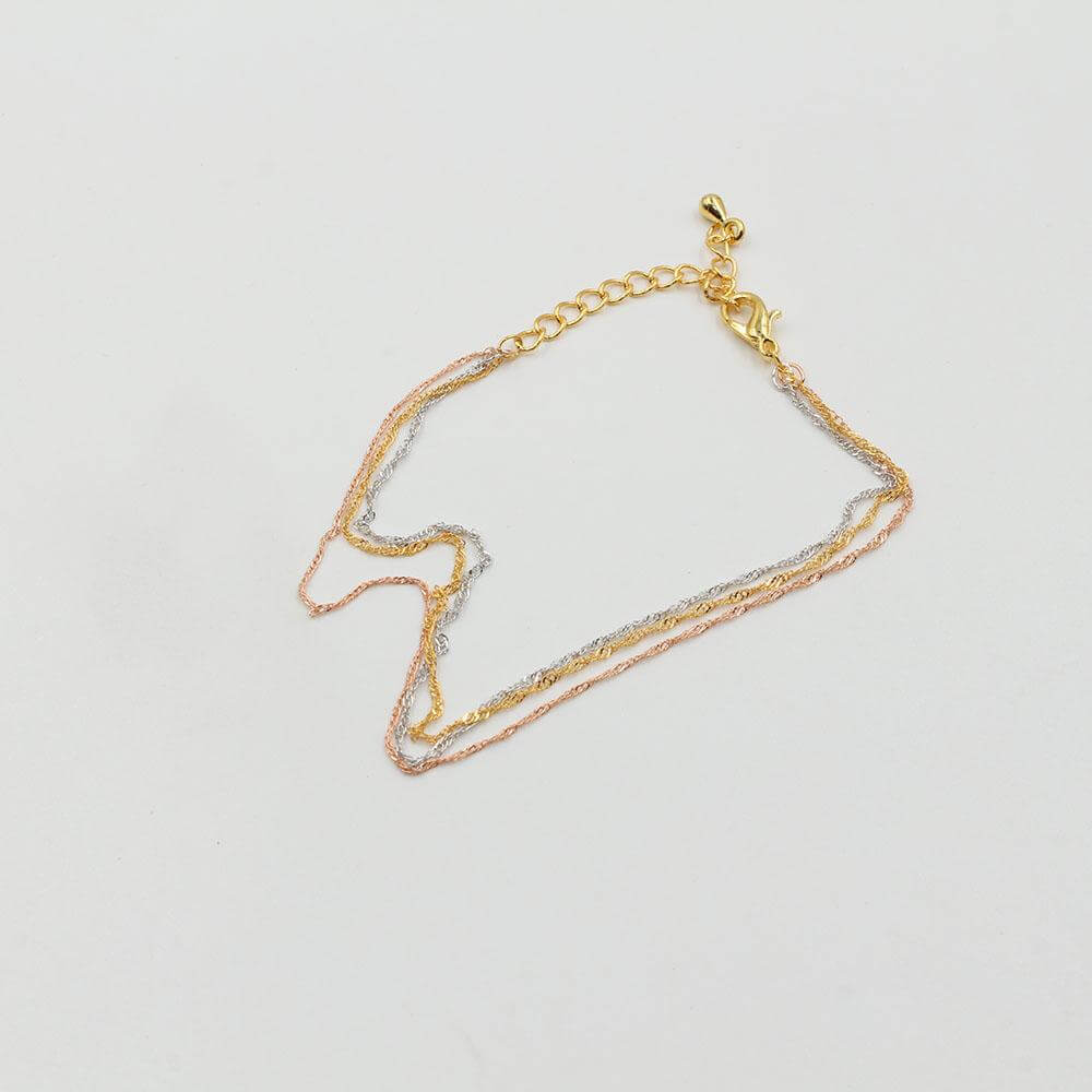 اسواره سلاسل ملونه ناعمه اسواره متوفر 3 لون