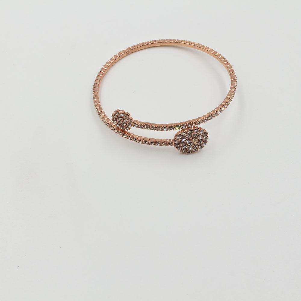 اسوارة سيركلز كريستال اسواره متوفر 3 لون نحاسي