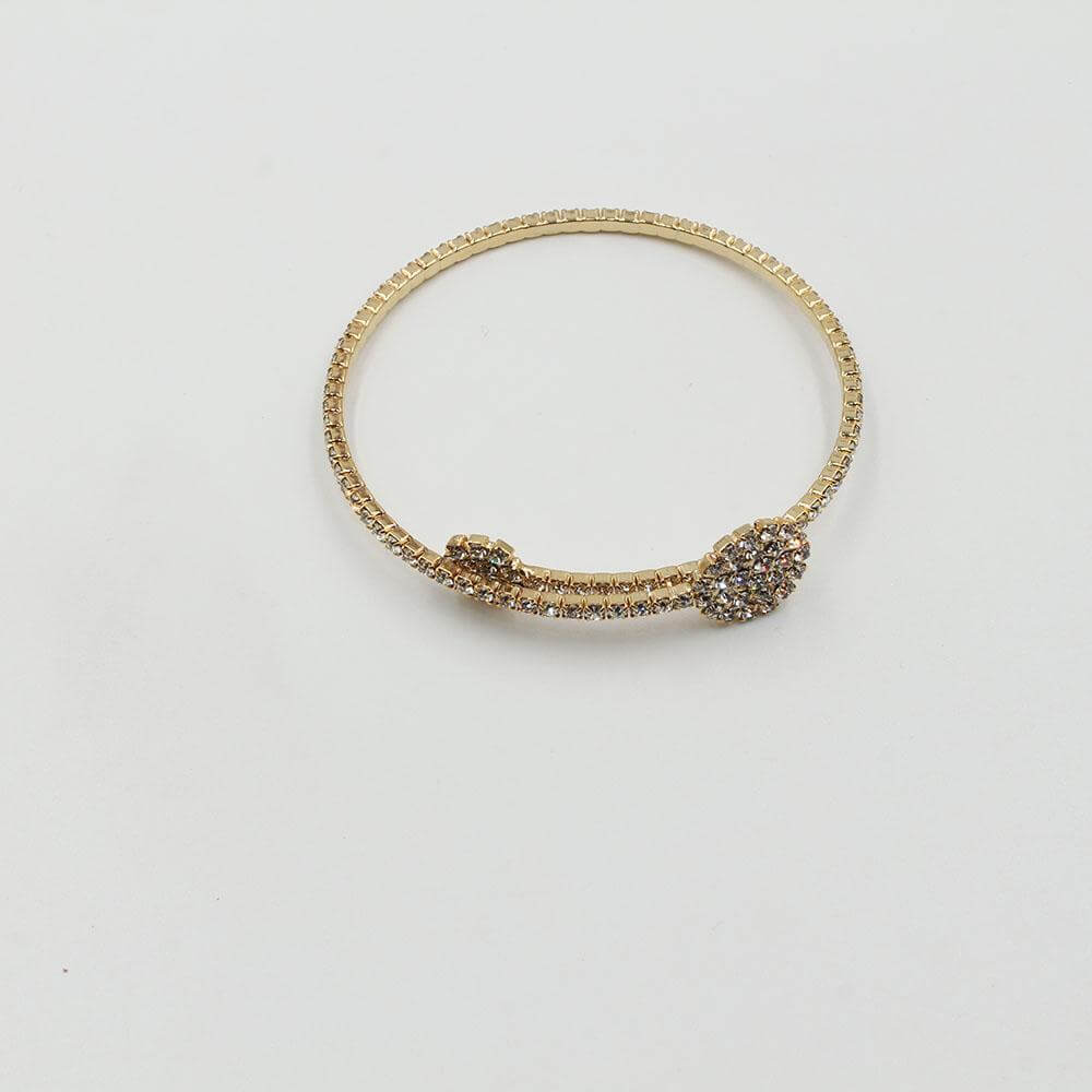 اسوارة سيركلز كريستال اسواره متوفر 3 لون ذهبي