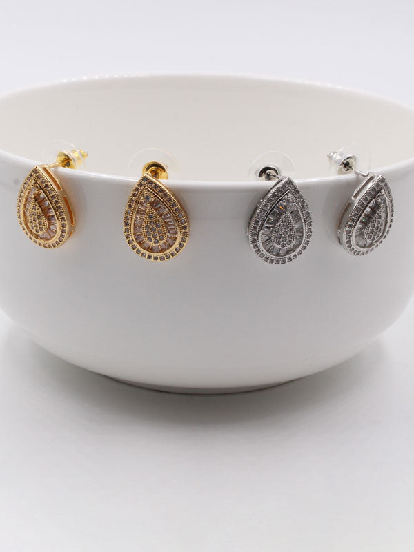 حلق دمعة سهره صغير حلق متوفر 1 لون