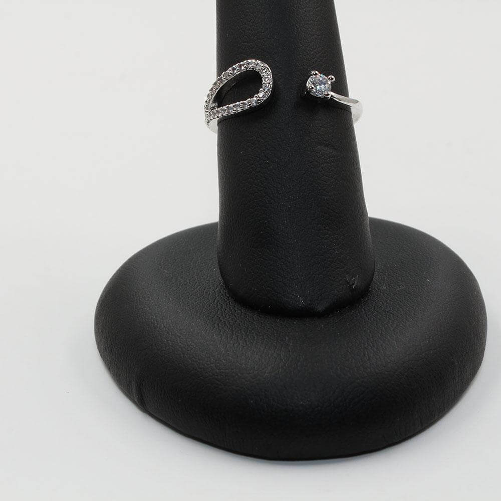 خاتم دايموند زركون خواتم متوفر 2 لون